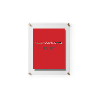 Clear Acrylic Floating Picture Frame