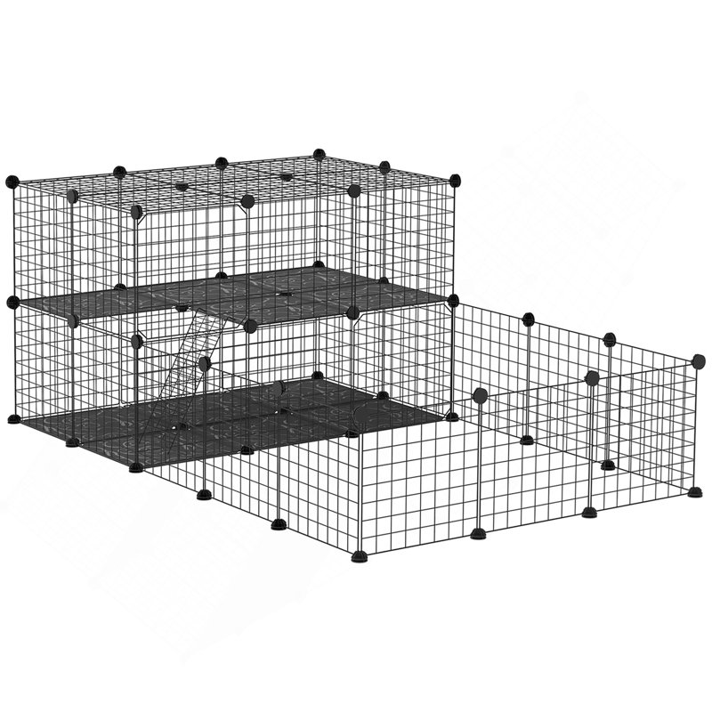 Parc pour animaux 47 panneaux Pawhut