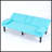 67-Inch PVC Multi-Functional Sofa Bed-1732324395