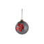 3.1'' Solid Glass Annual Ornament Ball Ornament
