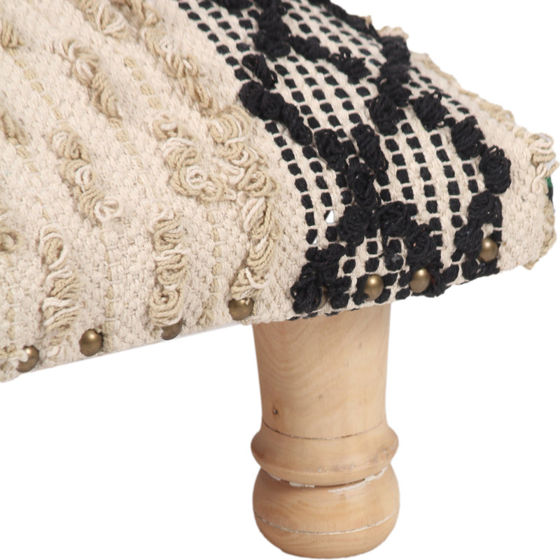 Solid Wood Accent Stool