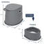 Toilette allongée une pièce 1,3 GPF (siège inclus)-56126522