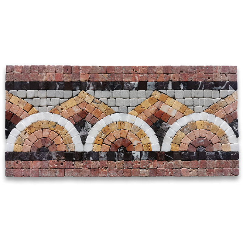 Carrelage mural en mosaïque 5 po x 11 po