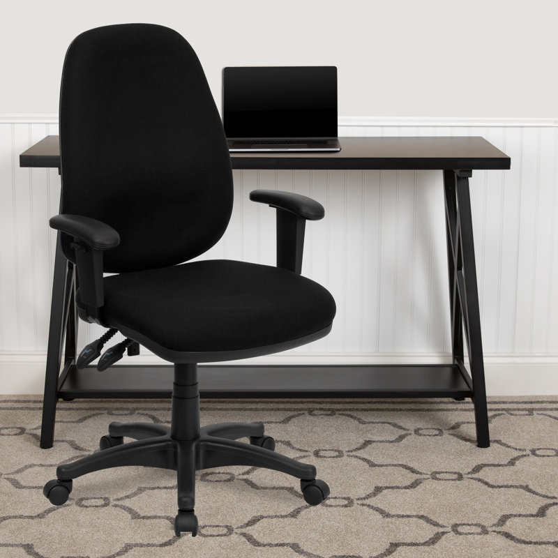 Fauteuil de direction Wingler, Bourgogne, Accoudoirs réglables en hauteur