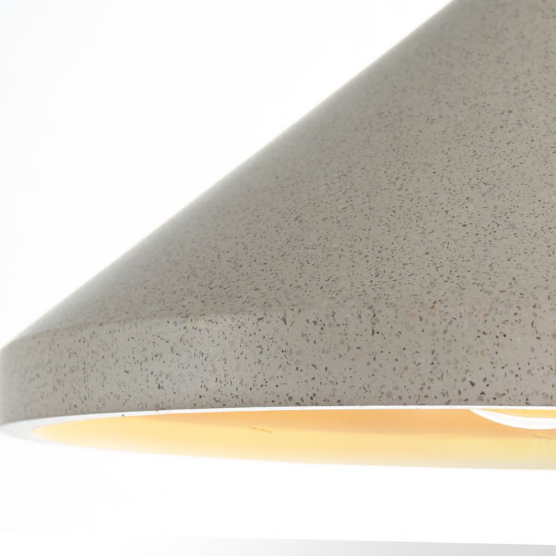 Porsgrunn/Skien 1 - Light Cone Pendant, Sandstone Black, Black