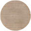 Tapis rayé en jute naturel tissé à la main Fitzwater-1930503924