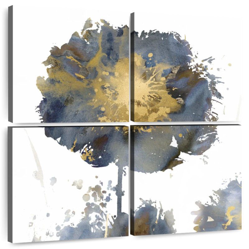 Flower Burst I, 45" H x 45" W