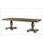 Gray Oak Finish Dining Table
