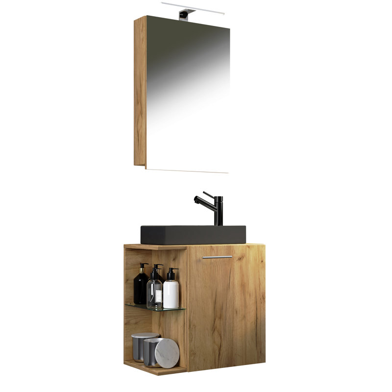 Rayniya Bathroom Furniture Suite, Wood