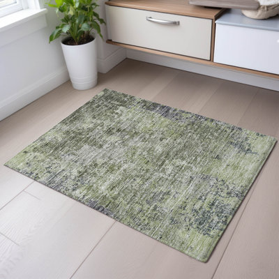 Premium Machine Washable Gurubaksh AMF1162 Modern Rug