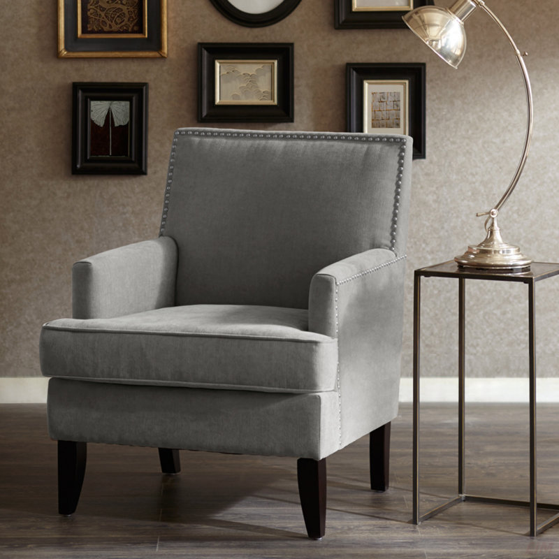 Fauteuil club Track Track, Gris