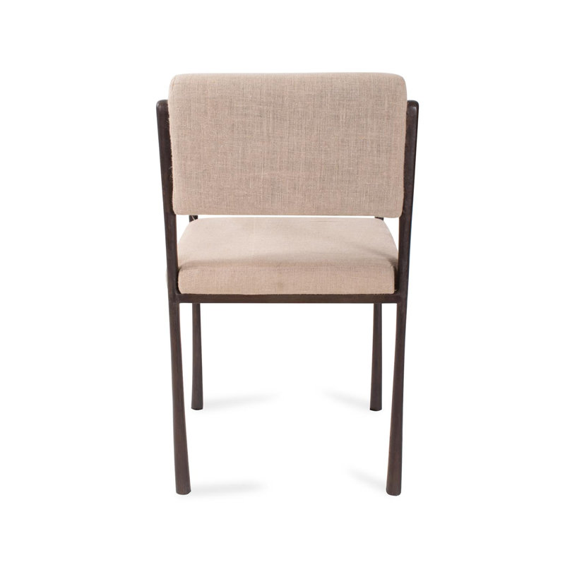 Chaise de salle à manger rembourrée Odile