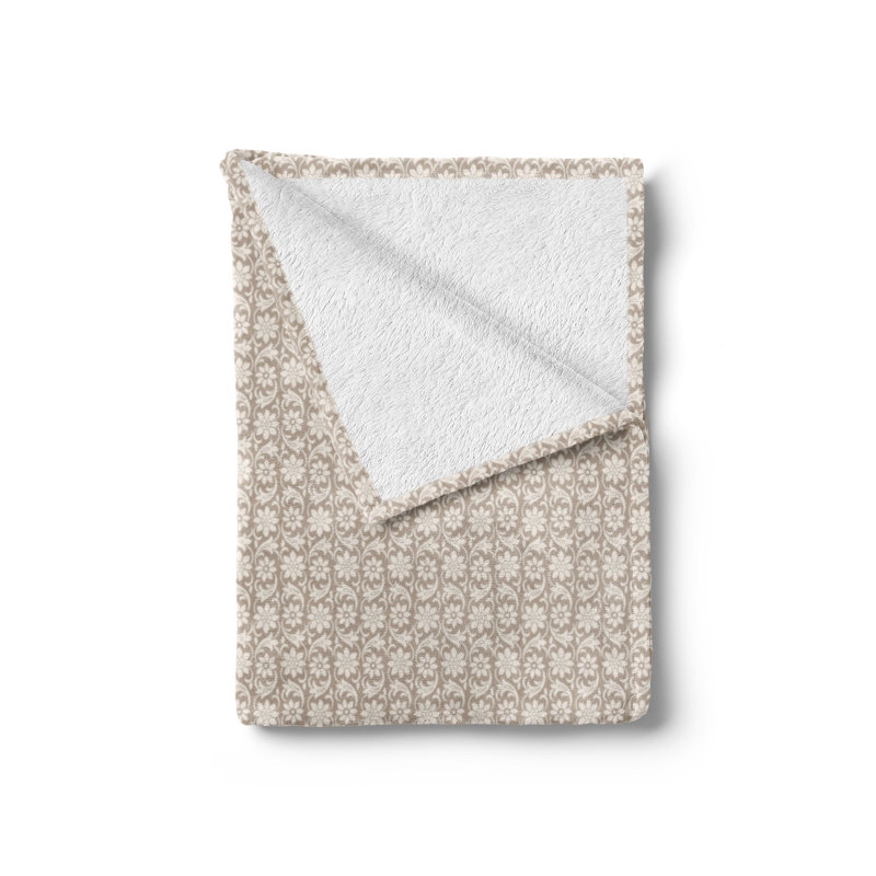 Hand Woven Throw Blanket, 50" W x 70" L