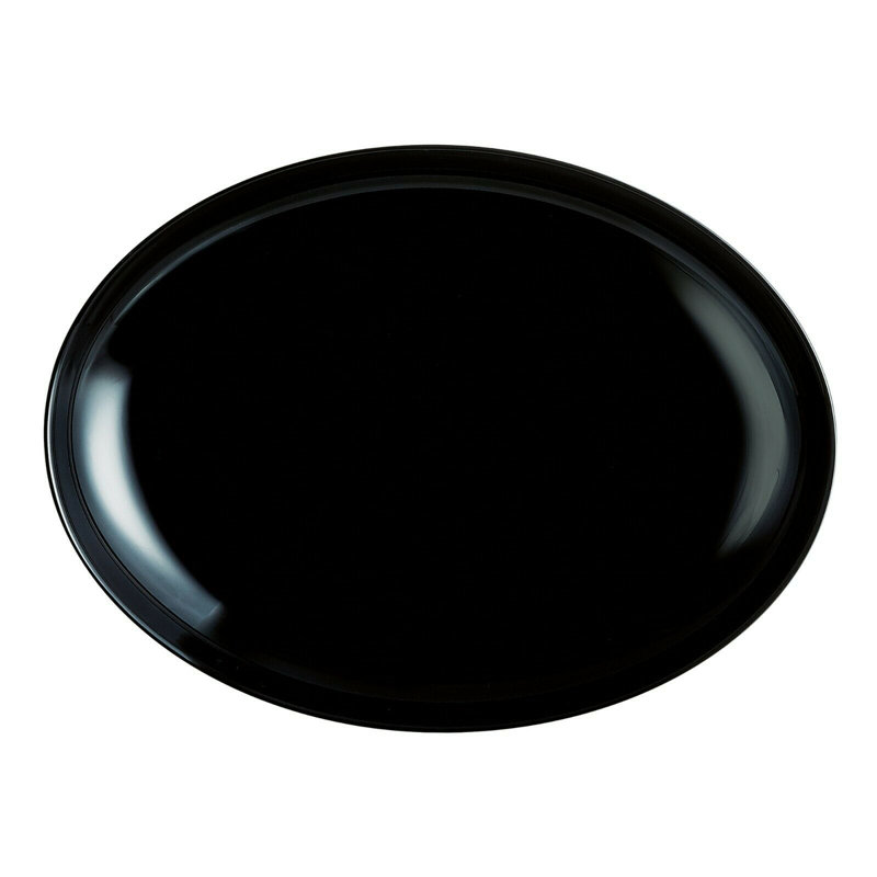 Damere 30cm Dinner Plate, Black