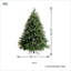 Arbre de Noël artificiel 7 pi-118028125