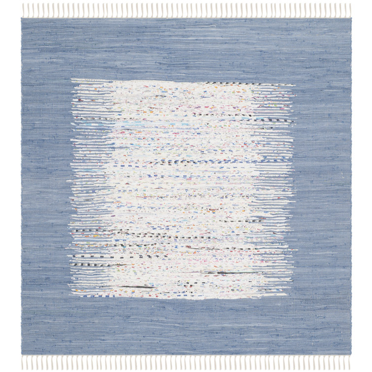 Aitken Hand Woven Cotton Abstract Rug