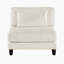 Chaise modulaire moderne et contemporaine sans accoudoirs avec revêtement en microfibre texturée de 40 po Loowit, dossier réversible et coussins de siège amovibles, ressorts en mousse-1563535913