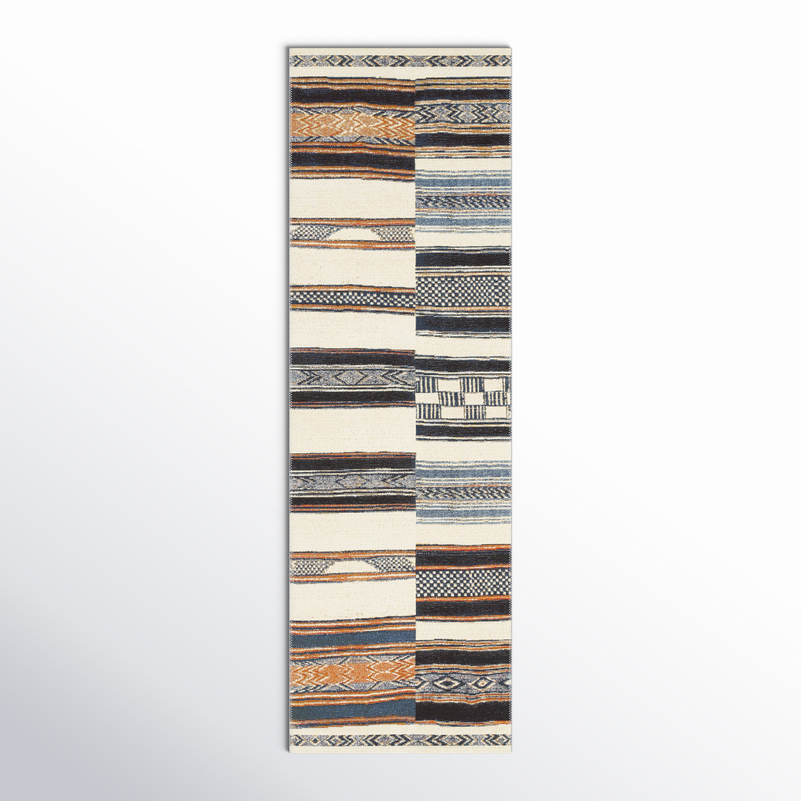 Oniel Geometric Rug, Runner 2'5" x 7'8"