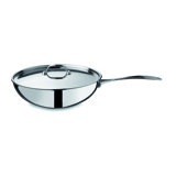 Glamour Diamond Non-Stick Wok 11.02" - 12 Pieces - Stainless Steel