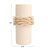 Ruffled Elegance Stoneware Vase