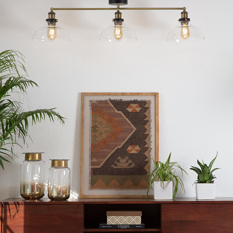 Hanson 85cm 3 -Light Track Kit, No Bulb