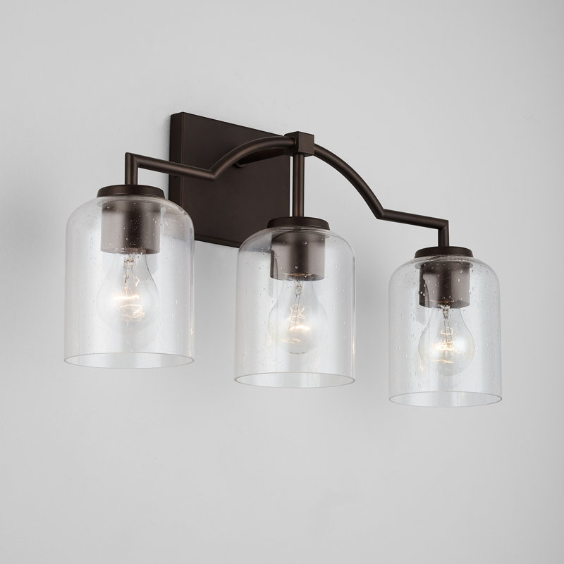 Ahern 3 - Light Dimmable Vanity Light, Bronze