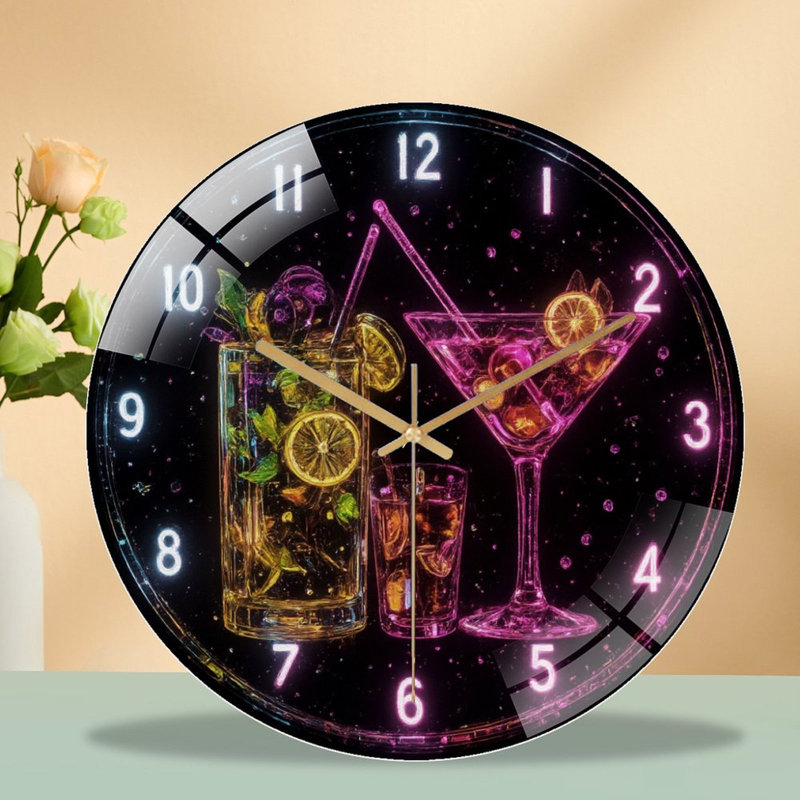 Horloge murale 12 po