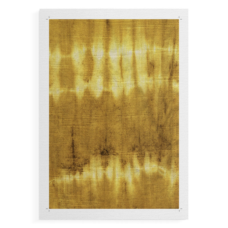 Turmeric Sunrise IV - Impression sur toile seulement - NON-CADRE, H 18 po x l 12 po
