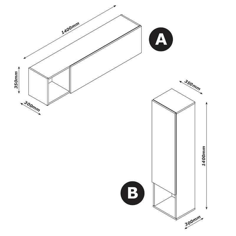 Vittoria Accent Shelf