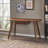 Modern Writing Desk with Drawer, 53 Inch Walnut Office Computer Desk for Small Spaces, Study Table