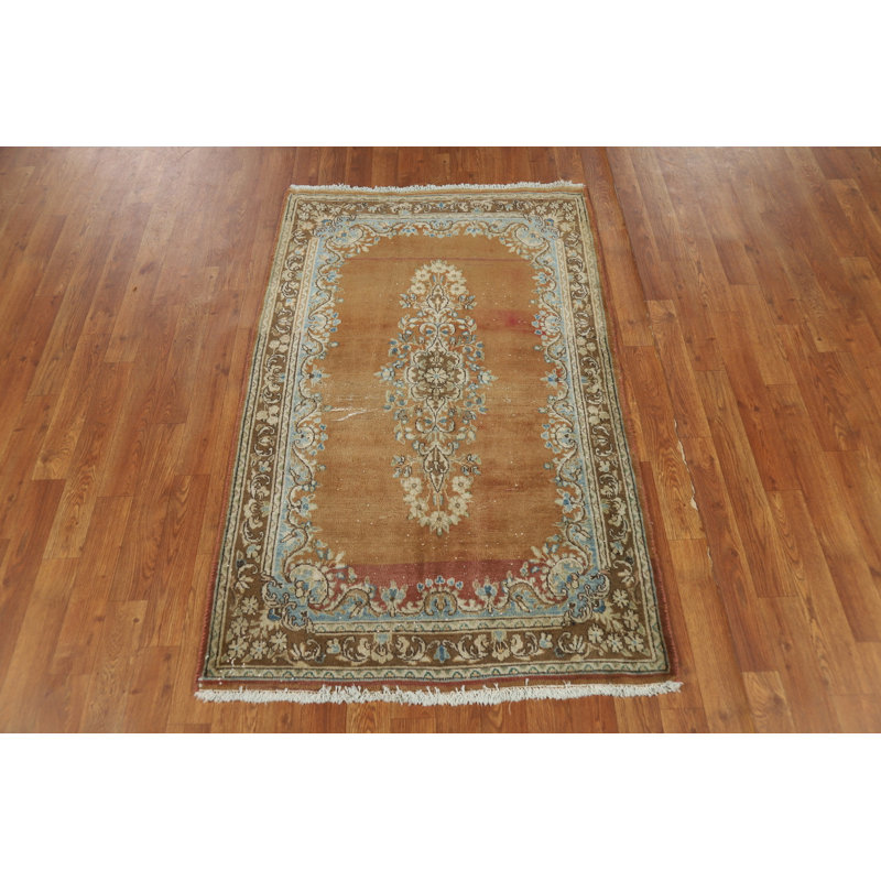 Tapis traditionnel rétro en laine 3 x 5