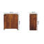 Cabinet Solid Wood 2 - Door Standard Accent Cabinet