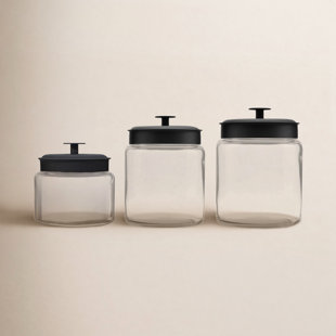 Montana Glass Jar - Set of 3