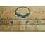 Tapis fin fait à la main Chobi Hanifa - doré clair - brun clair, 12 pi 0 po x 15 pi 2 po