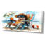 Tortue sur la plage relaxante - salon d'art mural animal côtier-41817871-204228920