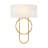 Kinmundy 2-Light Wall Sconce in Brass-1519641828