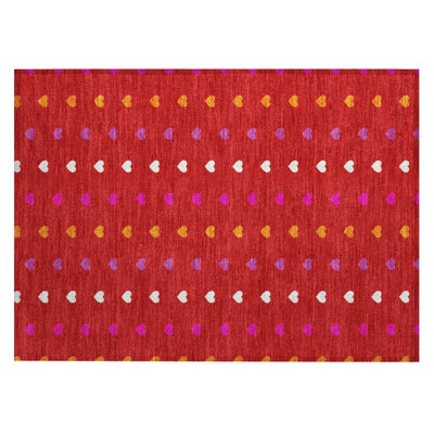 Machine Washable Indoor/Outdoor Chantille ACN2510 Kids Rug