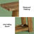 Narrow Sofa Table,Two-Tier Console Table,Wooden Entryway Table