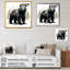 «Curious Bear Winter Forest I - Bear 2», art mural-311294291-311294293