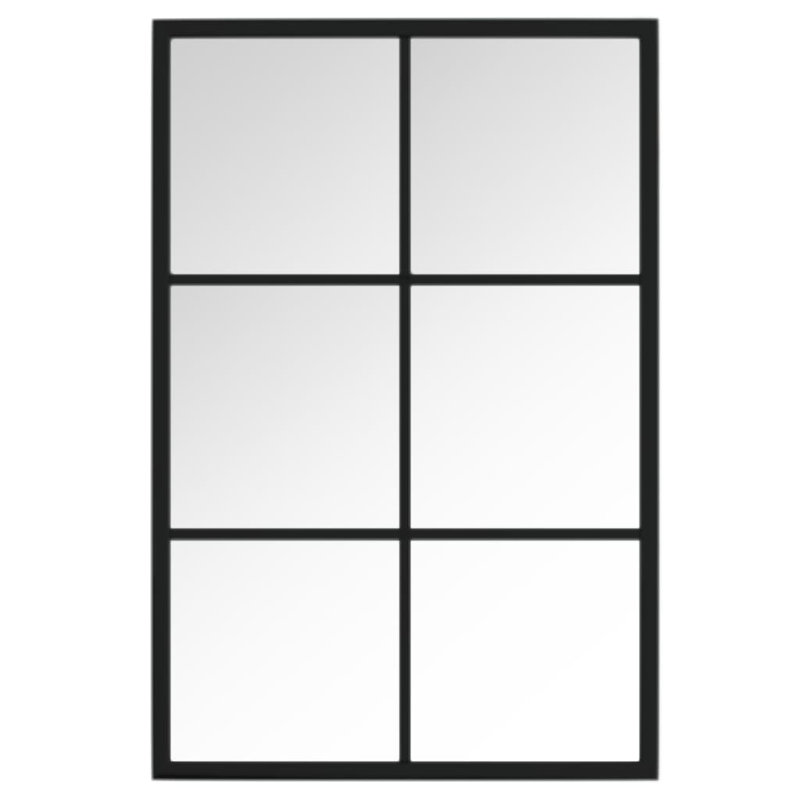 Miamarie Metal Wall Mirror, 23.6" x 15.7"