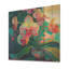 Orchidée en fleurs dans des couleurs vives rétro III - impression-87380648-87380652