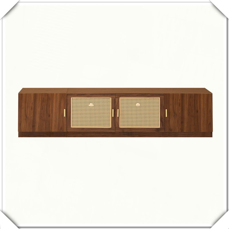 Meuble télé Modern Rattan Doors