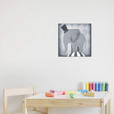 «Circus Elephant» par Ryan Fowler - impression d'art graphique
