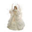 18'' Handmade Fabric Lighted Tree Topper-40153075