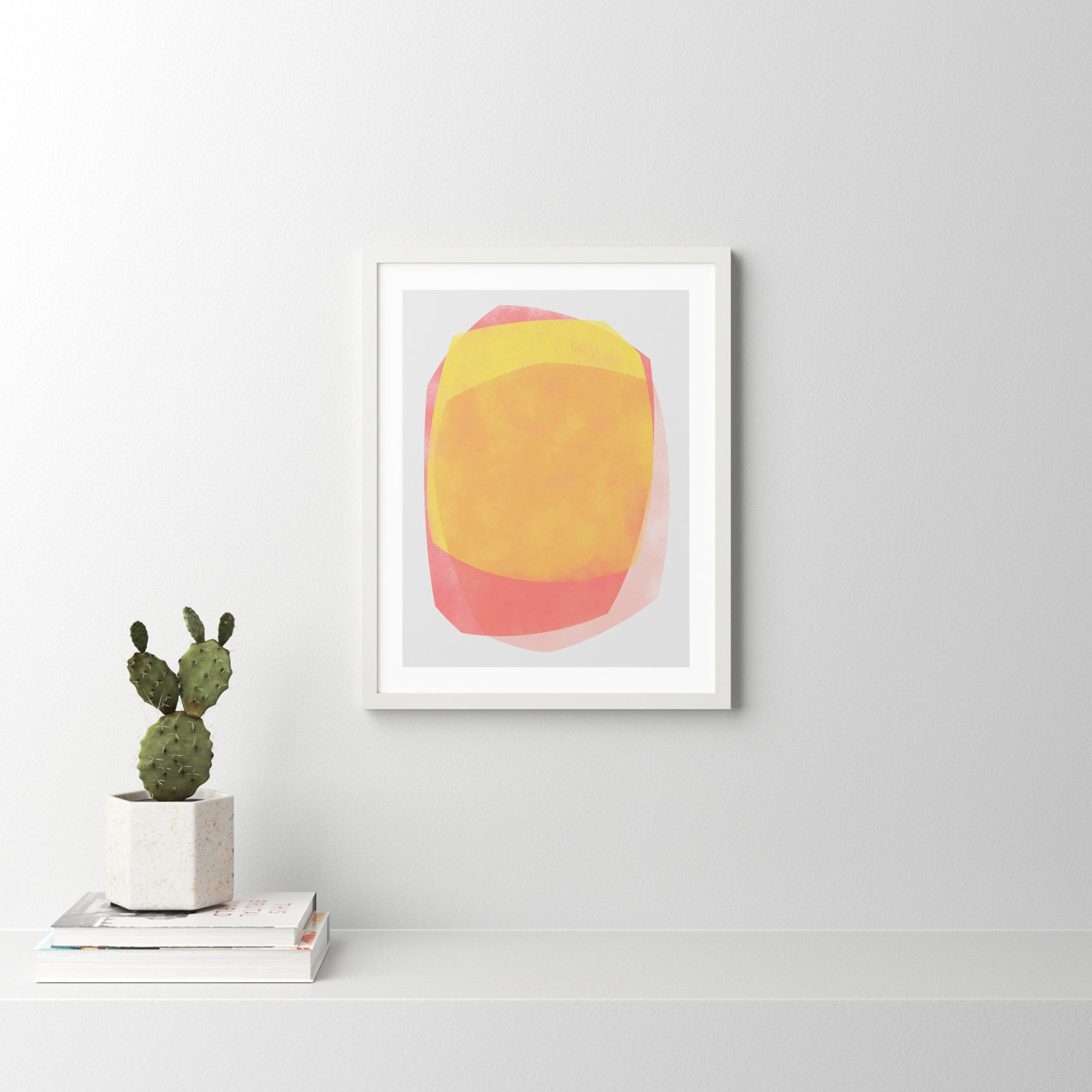 Eclipse 2 by Jacques Pilon, White, 25" H x 20" W