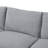 Kustas 130" Chenille Sectional Sofa-1941602198