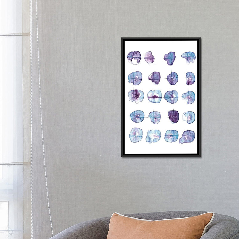 Clouds by Lesia Binkin - Print, 26" H x 18" W x 1.5" D, Black Framed Canvas, No Mat