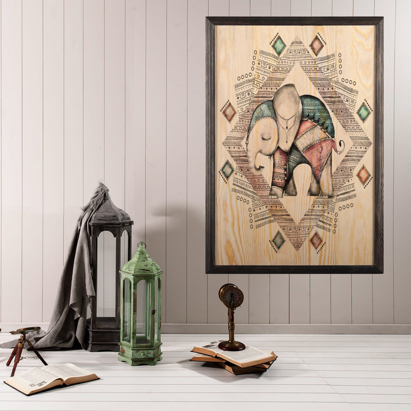 Anonymous 1 Piece Single Picture Frame Painting, 70cm H x 50cm W x 1.5cm D