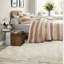 Ensemble de literie confortable 3 pièces, texture polyester, motif terre cuite pour la maison