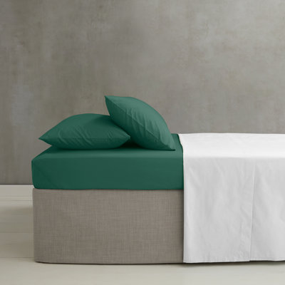 Easy Iron Percale Extra Deep Fitted Sheet